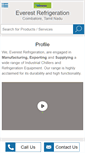Mobile Screenshot of everestchillers.com